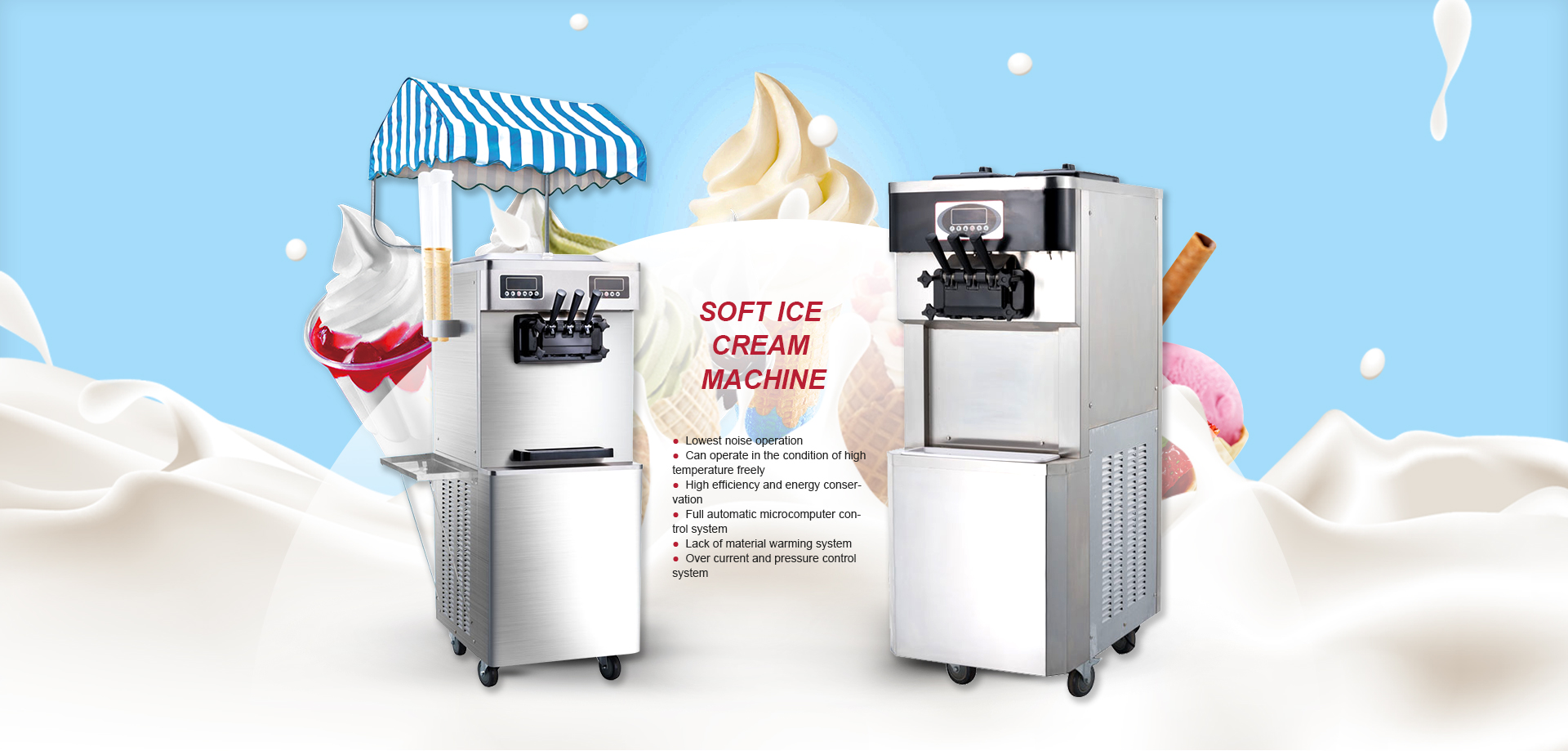 soft ice cream machine